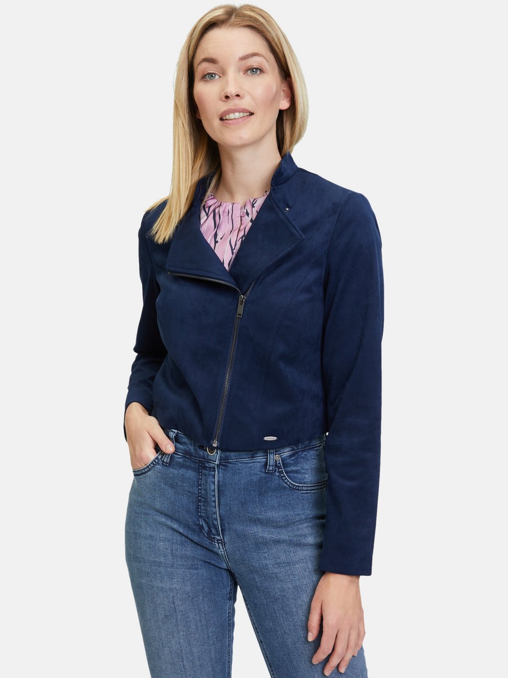 Betty & Co Bolero-Jacke Damen blau, 46