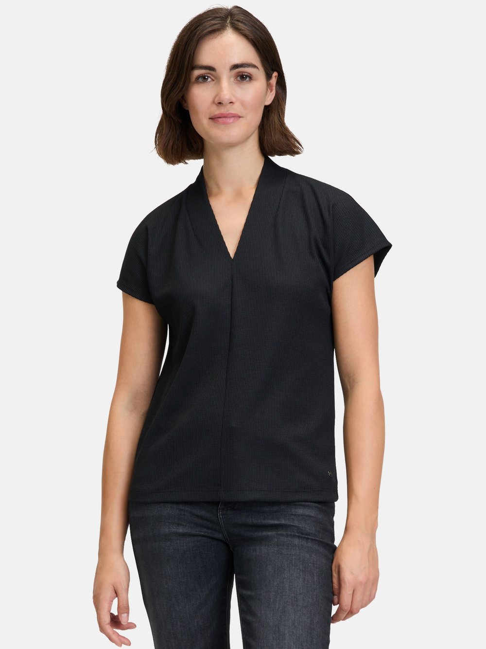 Betty & Co Halbarm-Shirt Damen schwarz, M