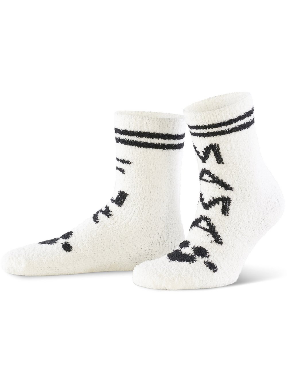 PJ Salvage Freizeitsocken  Damen beige bedruckt, ONE SIZE