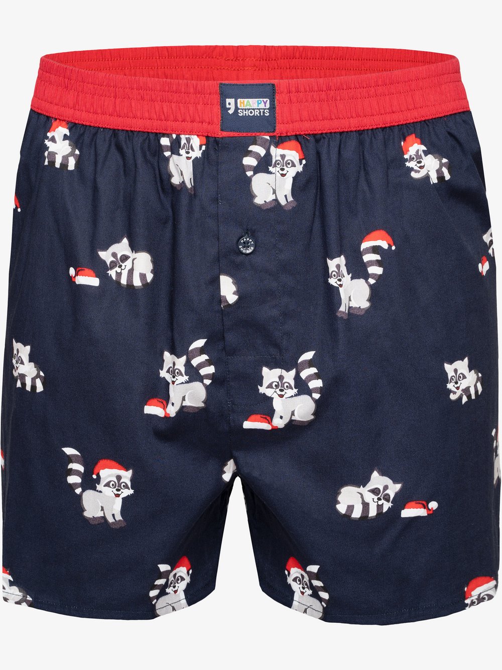 HAPPY SHORTS Boxer  Herren Baumwolle mehrfarbig bedruckt, L