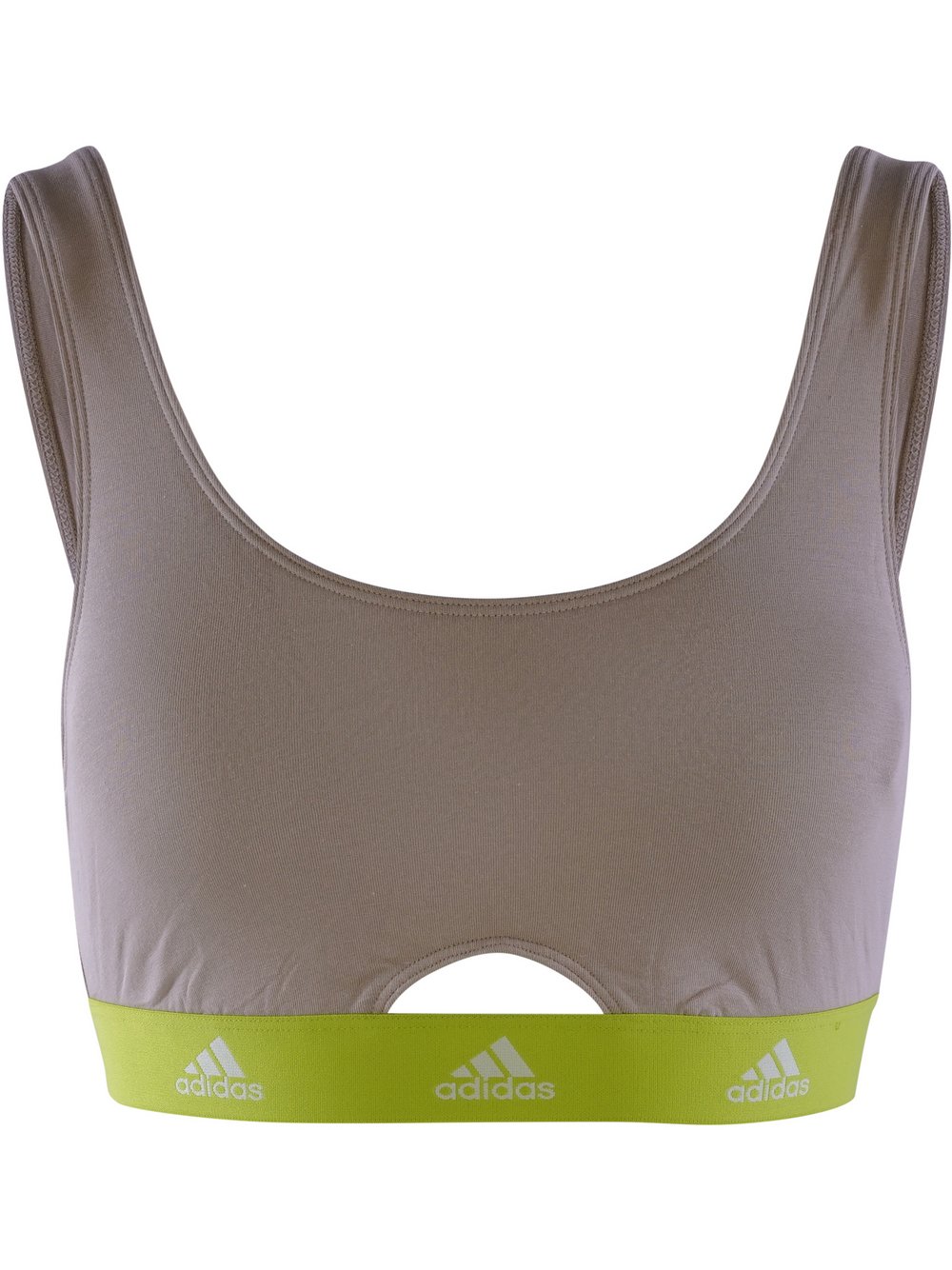 adidas Sportswear Bustier  Damen Jersey beige, S