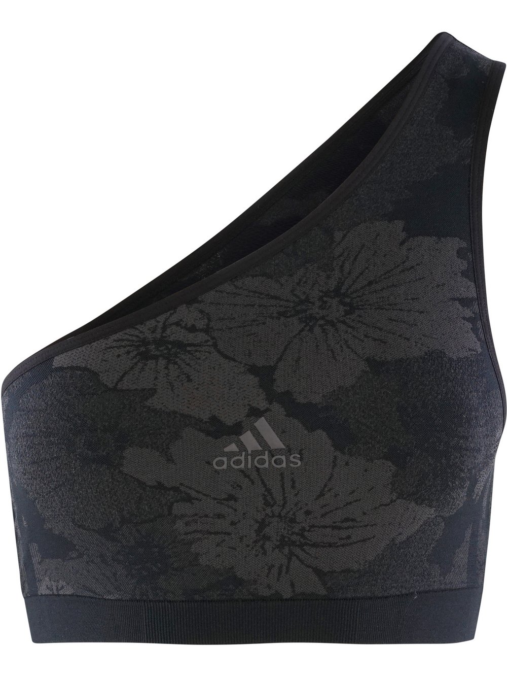 adidas Sportswear Bustier  Damen Jersey schwarz gemustert, XS