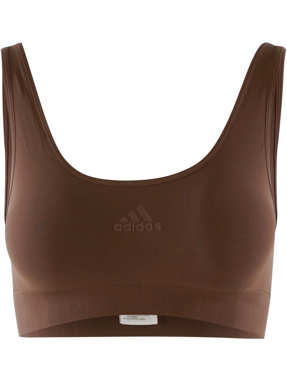 adidas Sportswear Bustier  Damen braun bedruckt, XL