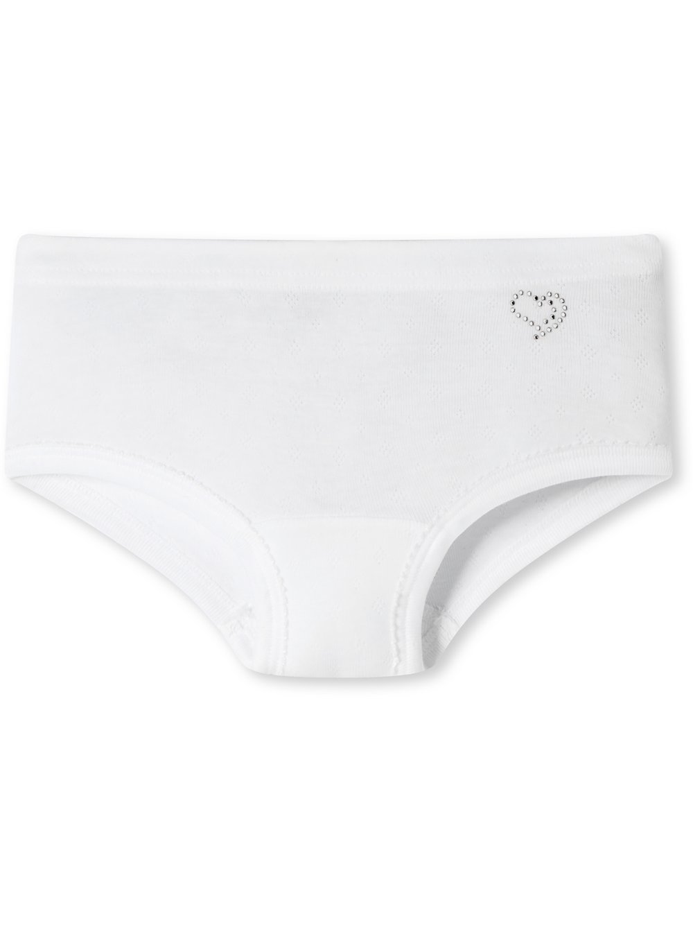 Schiesser Panty  Mädchen Jersey weiß bedruckt, 104