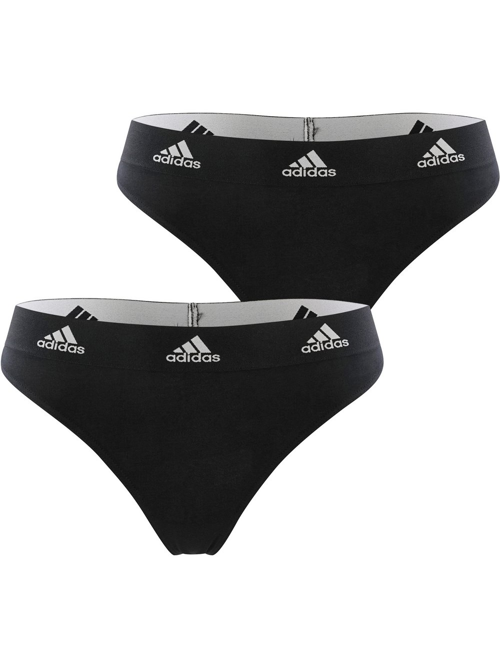 adidas Sportswear Tanga  Damen Jersey schwarz bedruckt, XS