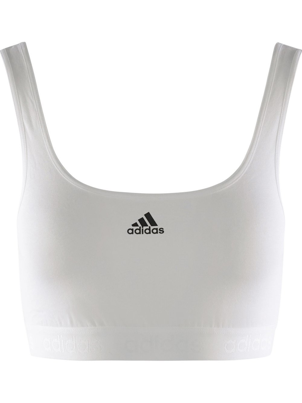 adidas Sportswear Bustier  Damen Jersey weiß, XS