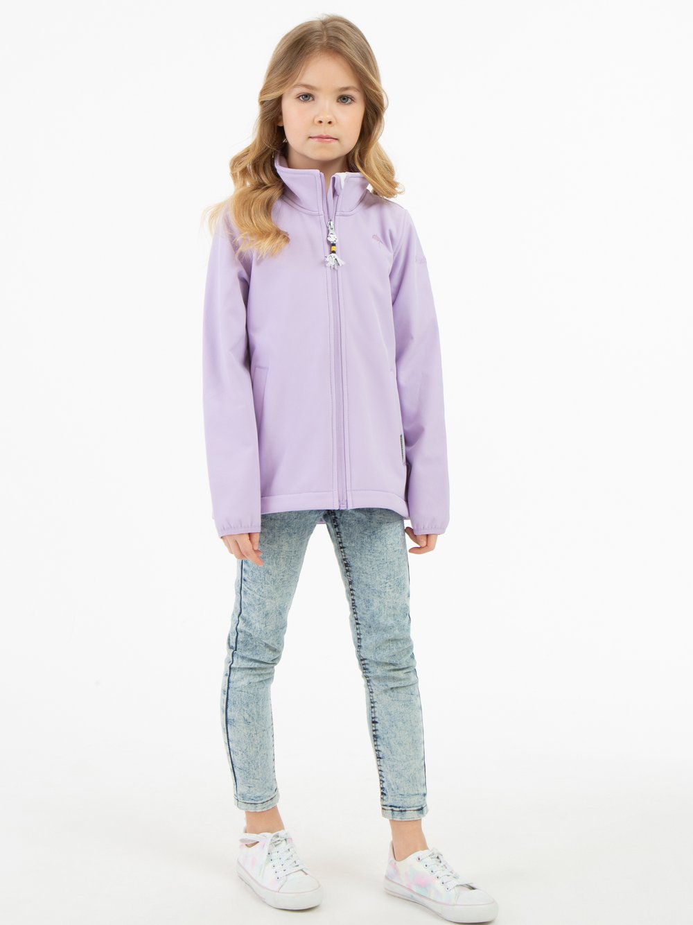 Schmuddelwedda Softshelljacke Mädchen lila, 134