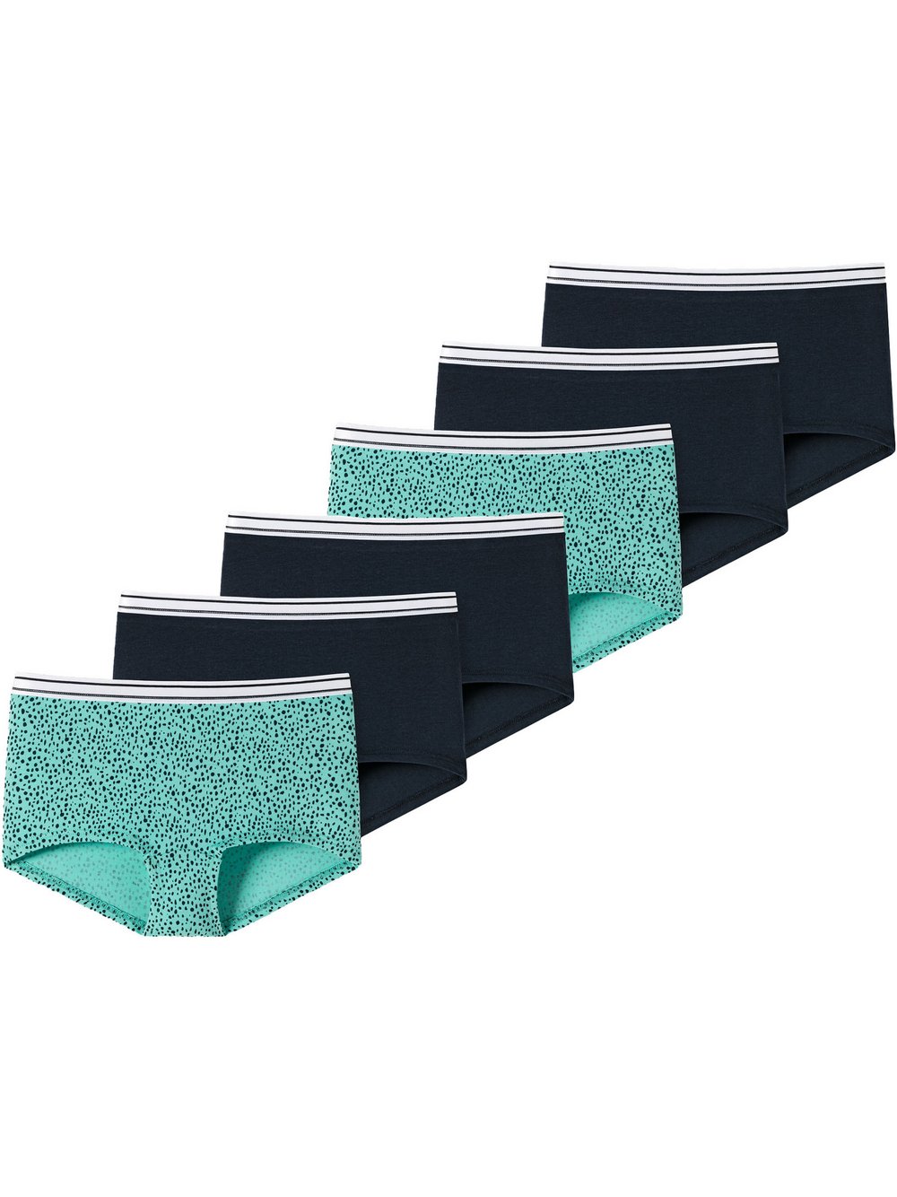 Schiesser Panties  Mädchen Jersey mehrfarbig gemustert, 140