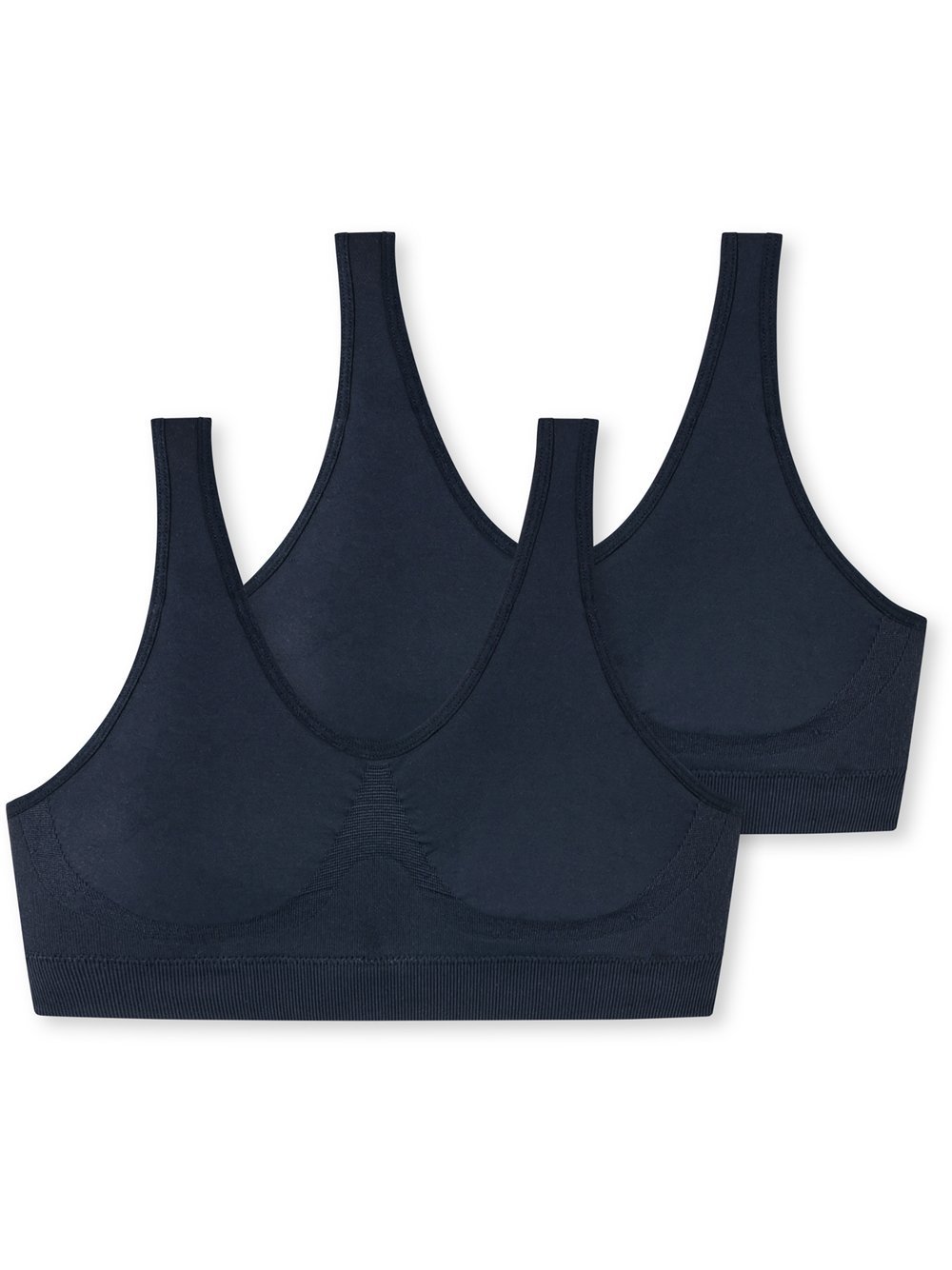 Schiesser Bustier  Mädchen Jersey blau, 140