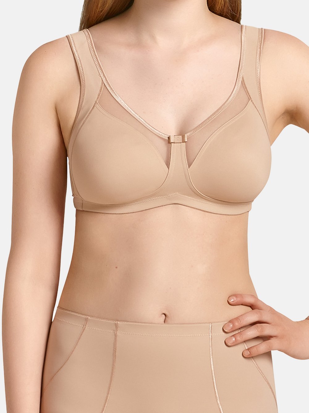 Anita Komfort BH ohne Bügel Damen beige, 95G