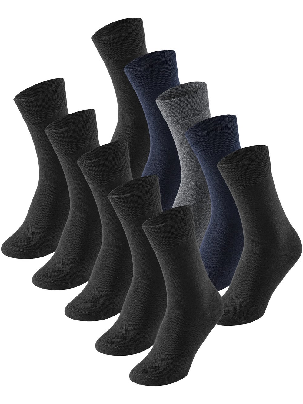 Schiesser Freizeitsocken  Herren Jersey mehrfarbig bedruckt, 43-46