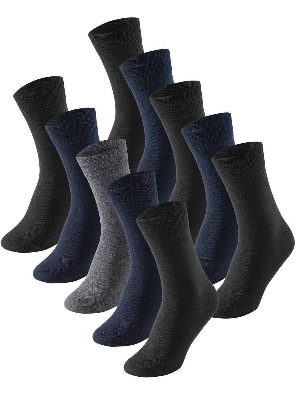 Schiesser Freizeitsocken  Herren Jersey mehrfarbig bedruckt, 43-46