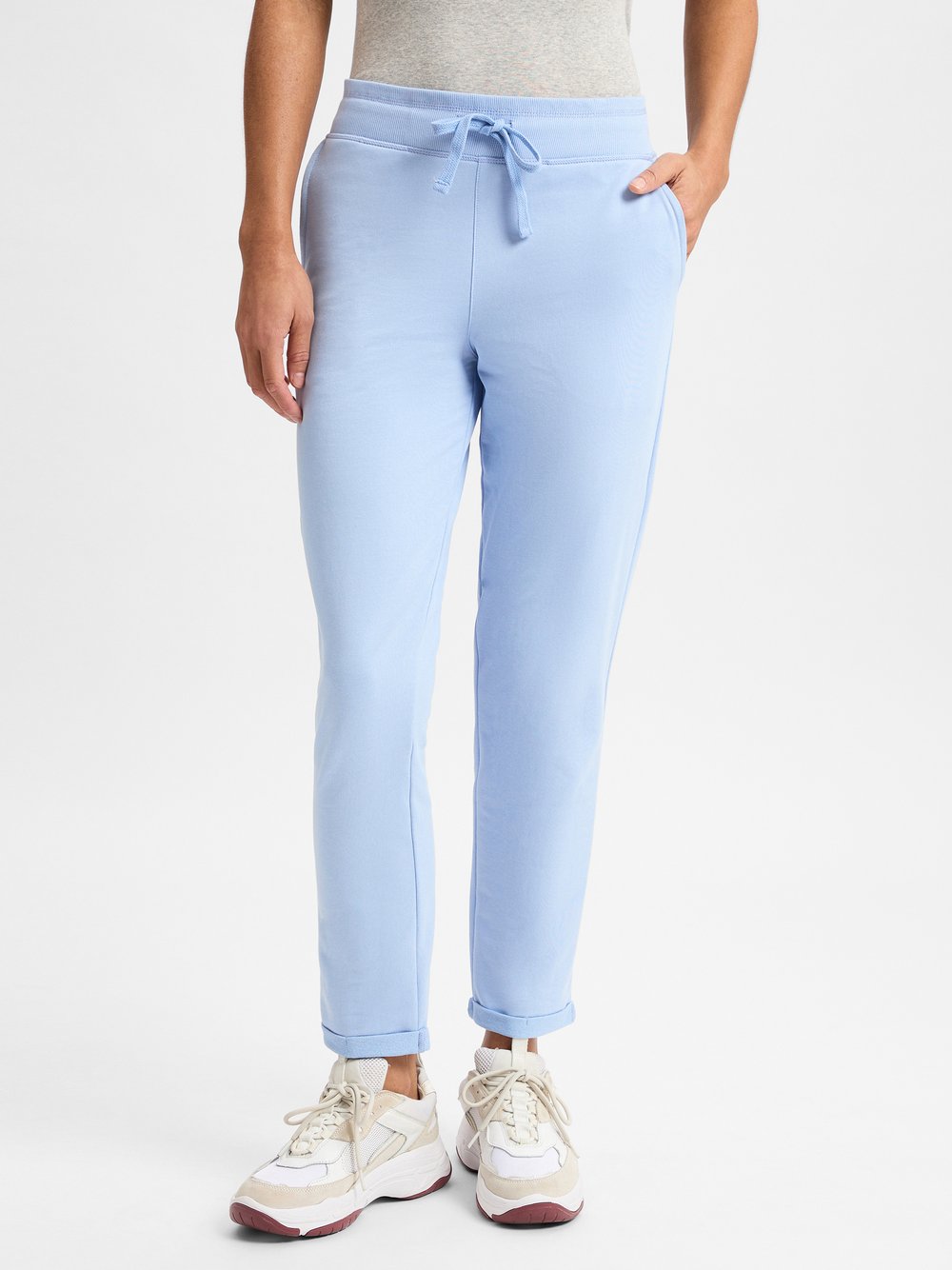 Marie Lund Sweathose Damen Baumwolle blau, M