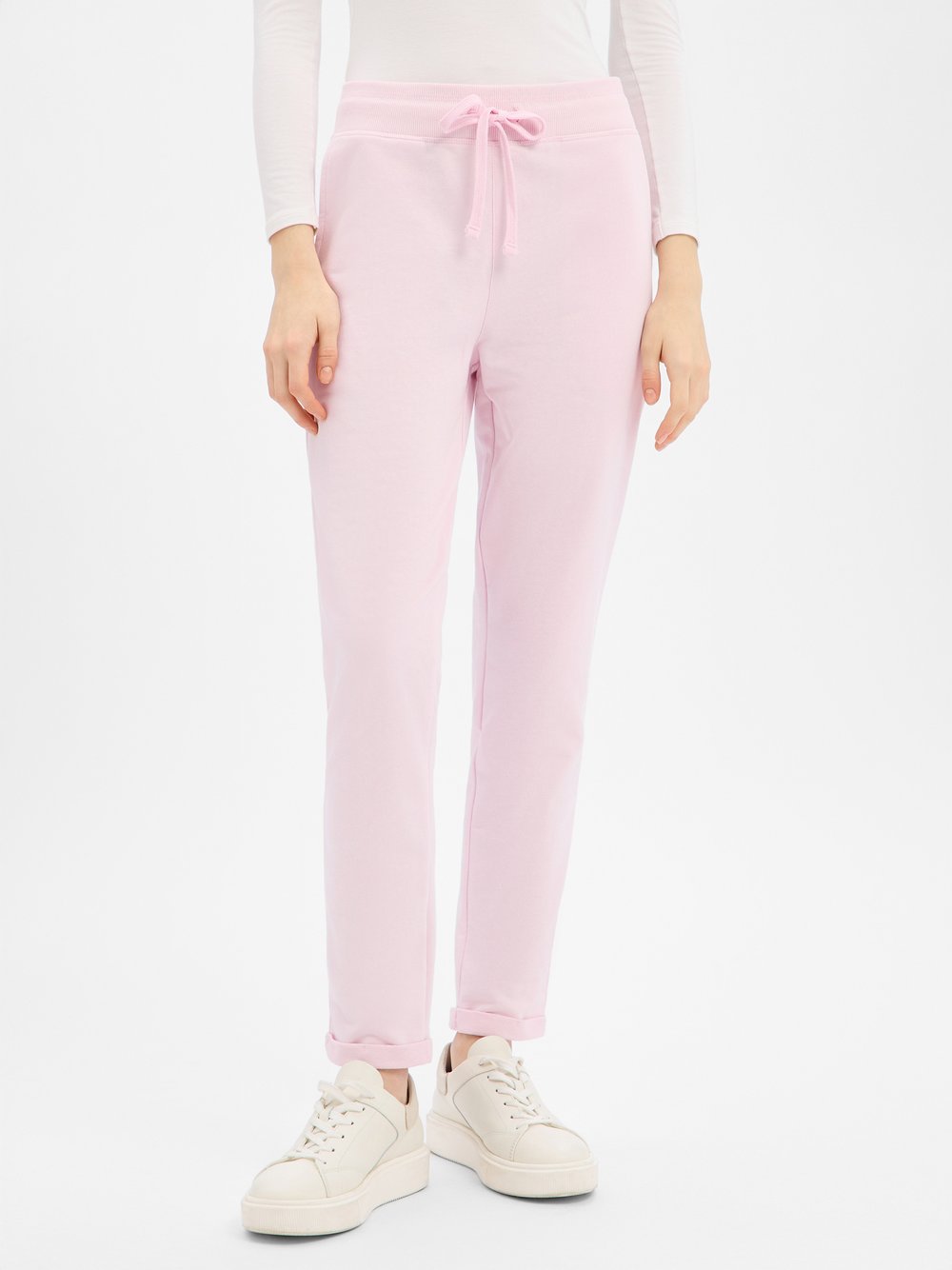 Marie Lund Sweathose Damen Baumwolle rosa, L