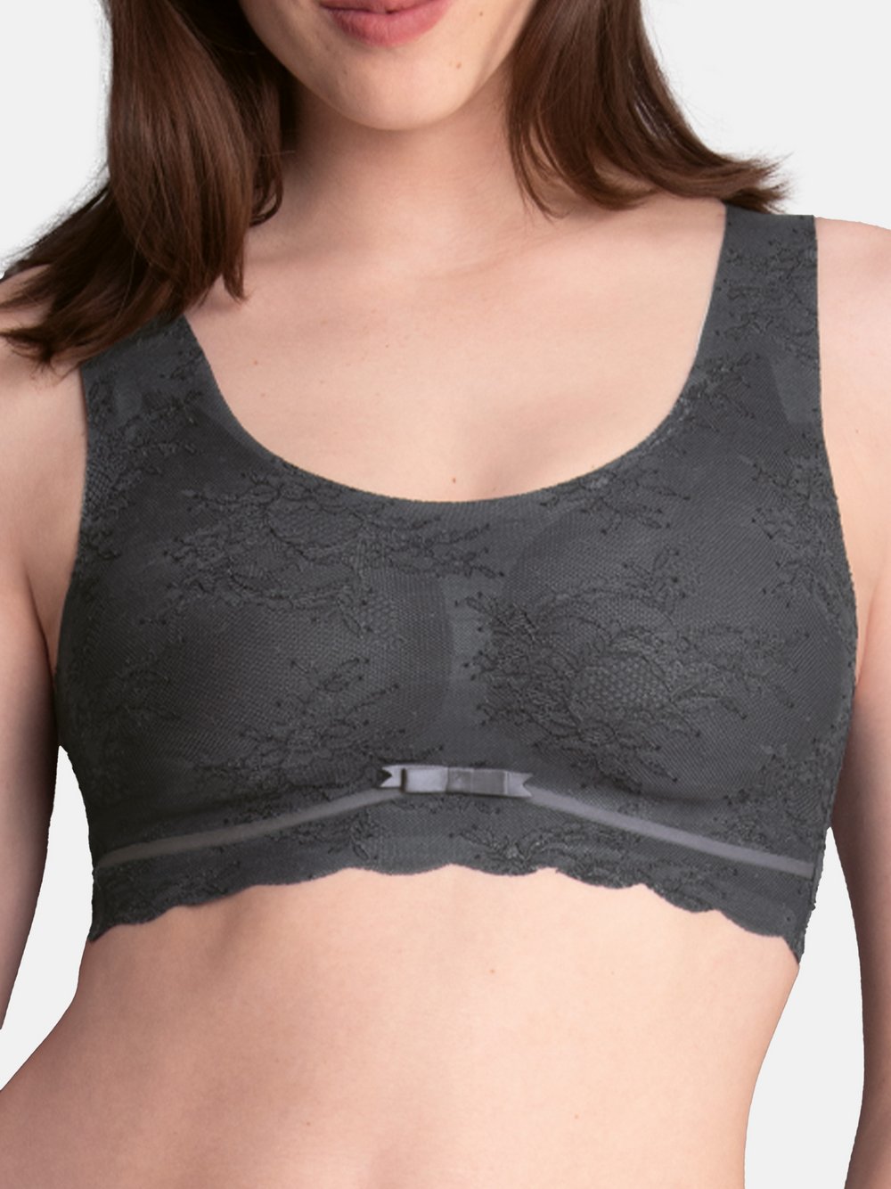 Anita Bralette Damen grau, XL