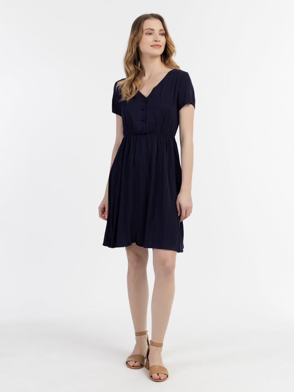 Usha Kleid Damen Viskose blau, M