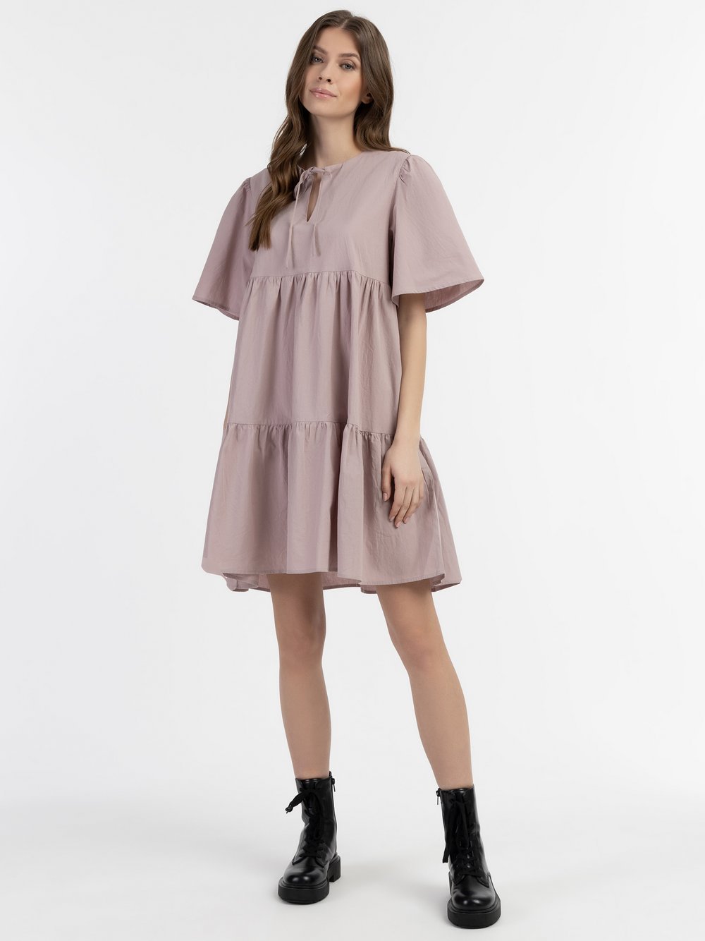 Dreimaster Kleid Damen Baumwolle rosa, M