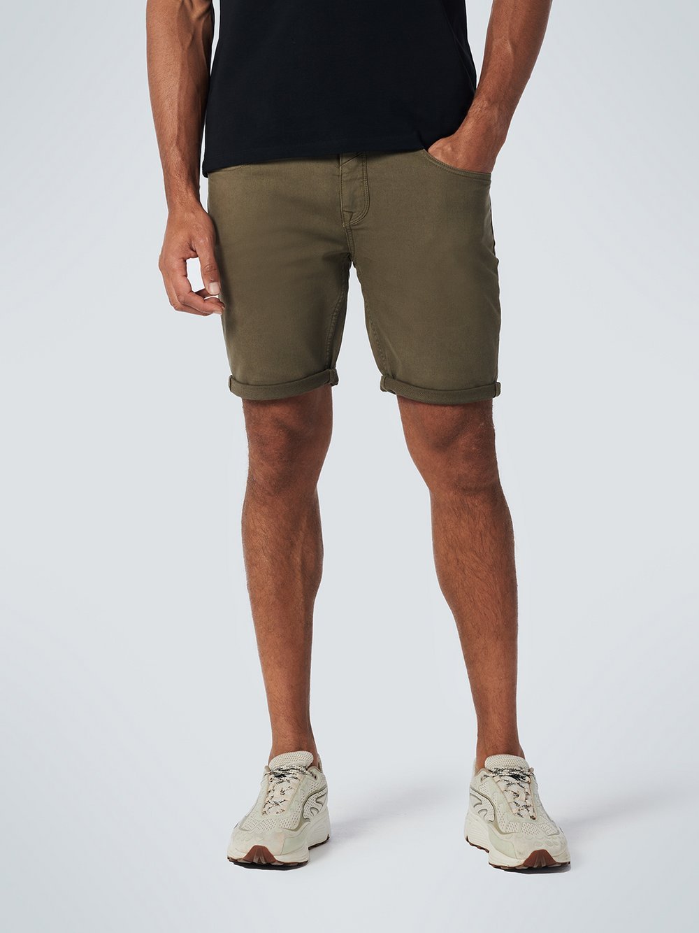 No Excess Farbige Shorts Herren Baumwolle grün, 36