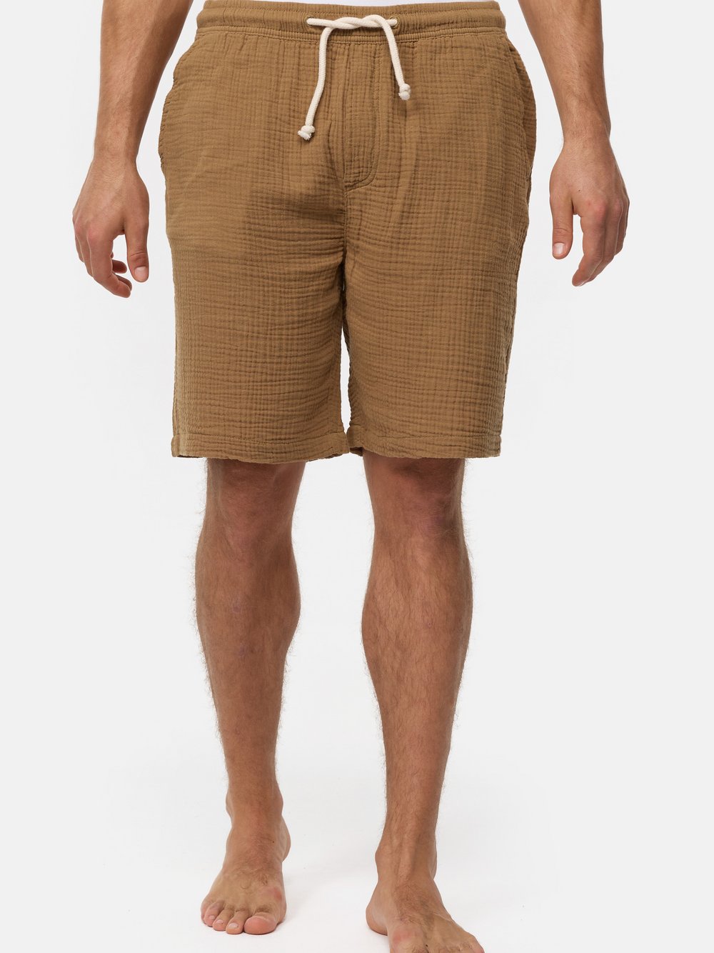 Indicode Shorts Chino Herren Baumwolle braun, XXL