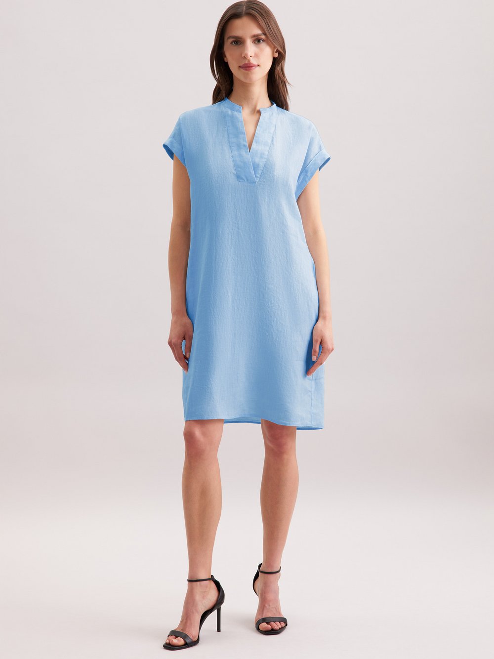 Seidensticker Kleid Damen Leinen blau, 42
