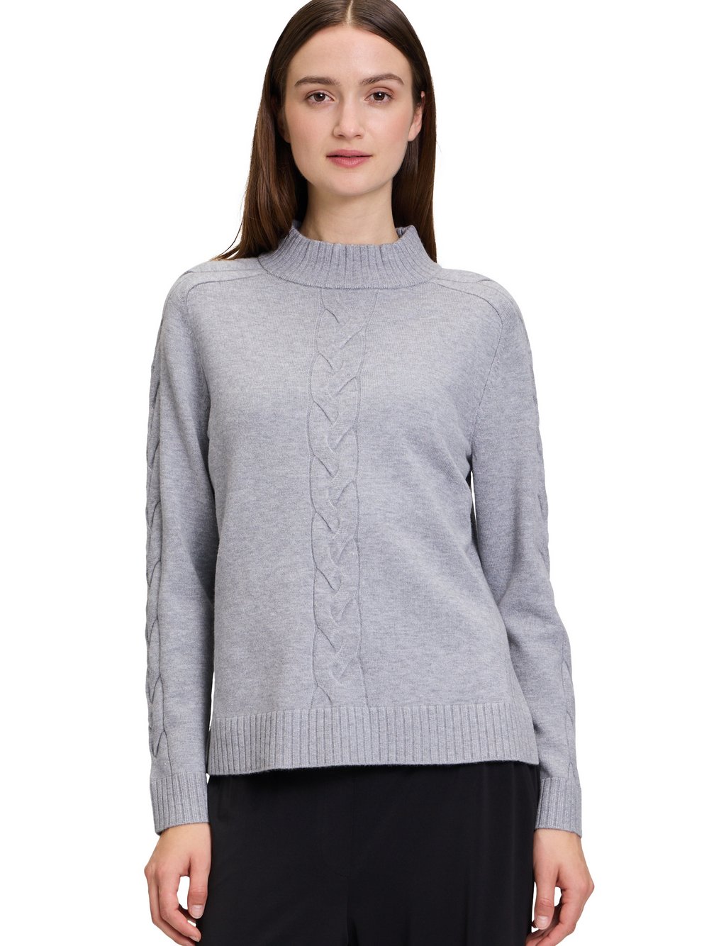 Betty Barclay Pullover Damen Viskose grau meliert, 42