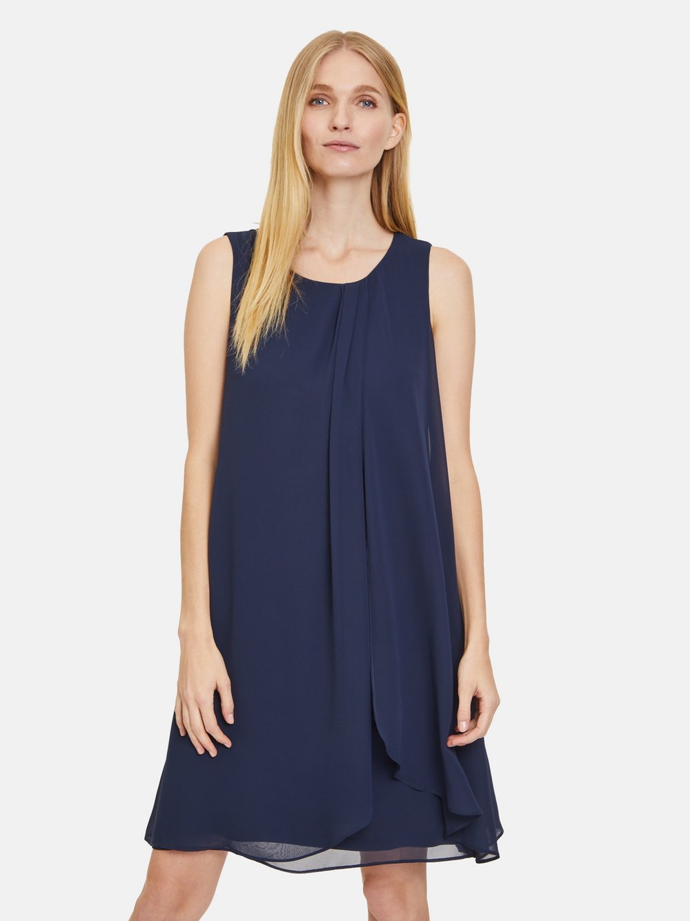 Betty & Co Chiffonkleid Damen blau, 46