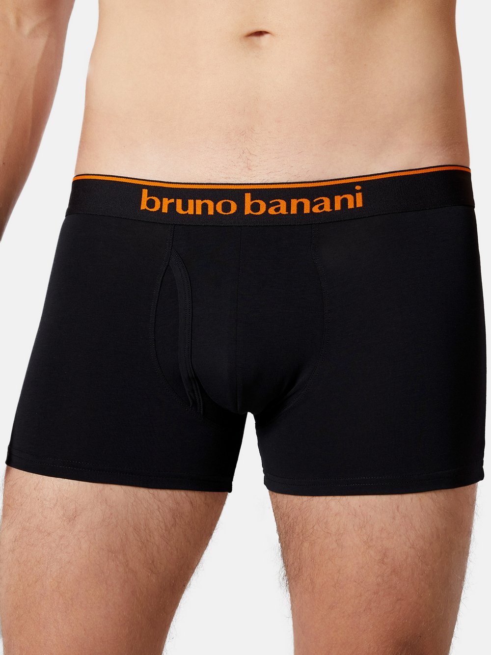 Bruno Banani Retro Short  Herren Baumwolle schwarz, XL