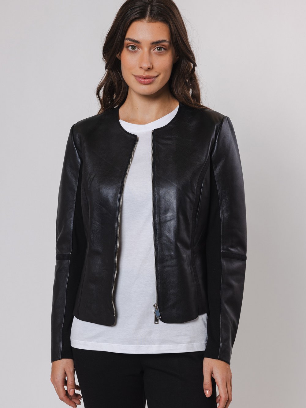 Thumbnail - Rino & Pelle Lederjacke Damen schwarz, 42