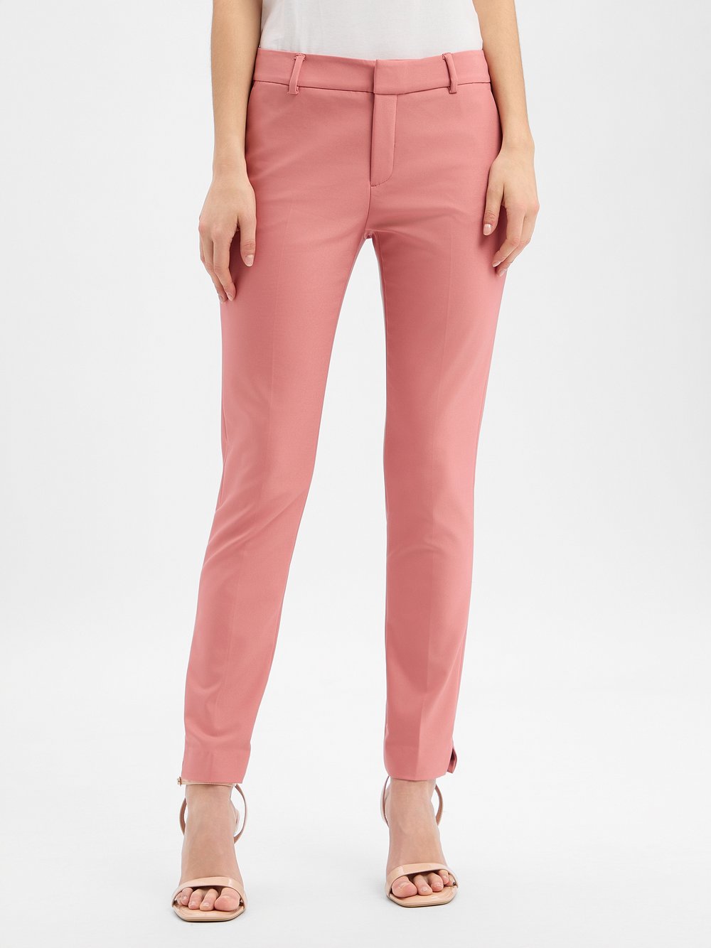 MOS MOSH Baukasten-Stoffhose Damen Baumwolle rosa, 40