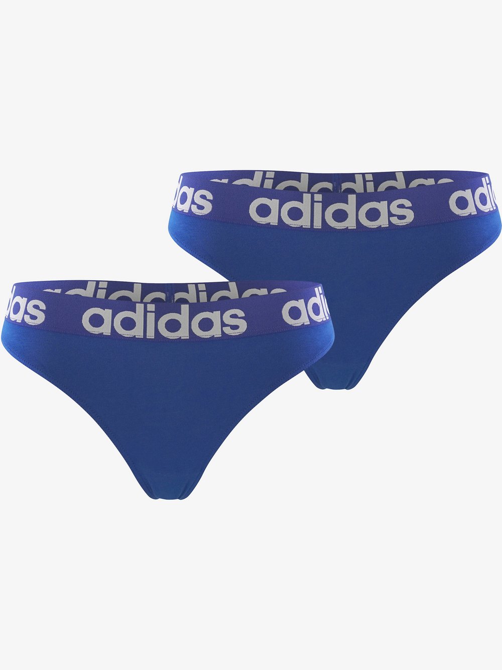 adidas Sportswear Tanga  Damen Jersey blau bedruckt, XL