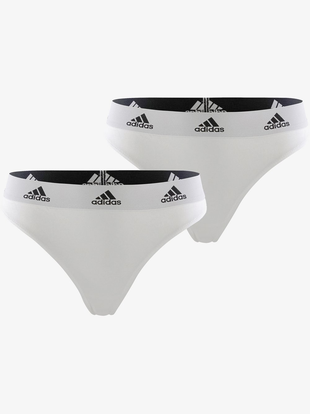 adidas Sportswear Tanga  Damen Jersey weiß bedruckt, L