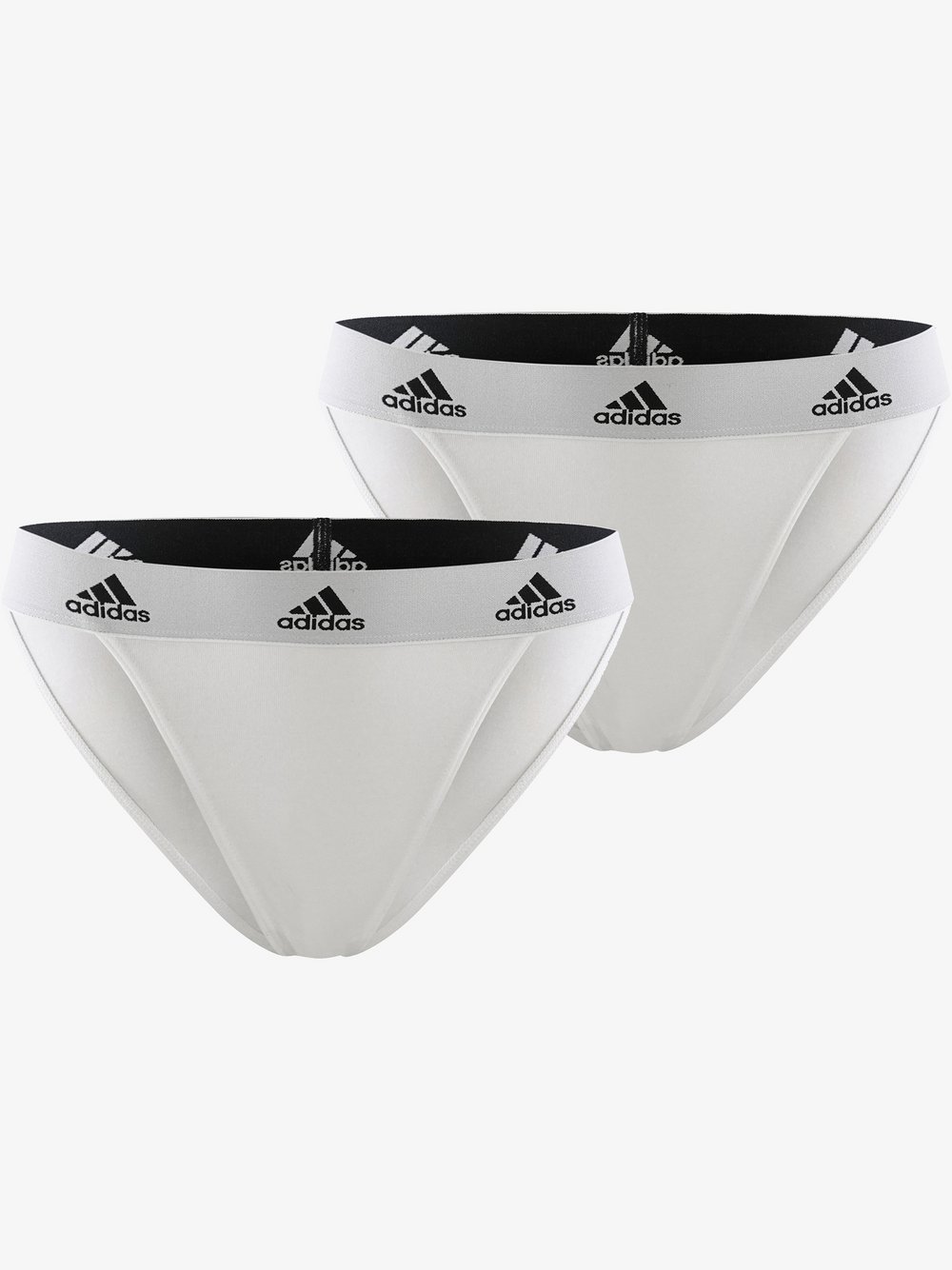 adidas Sportswear Tanga  Damen Jersey weiß bedruckt, XS