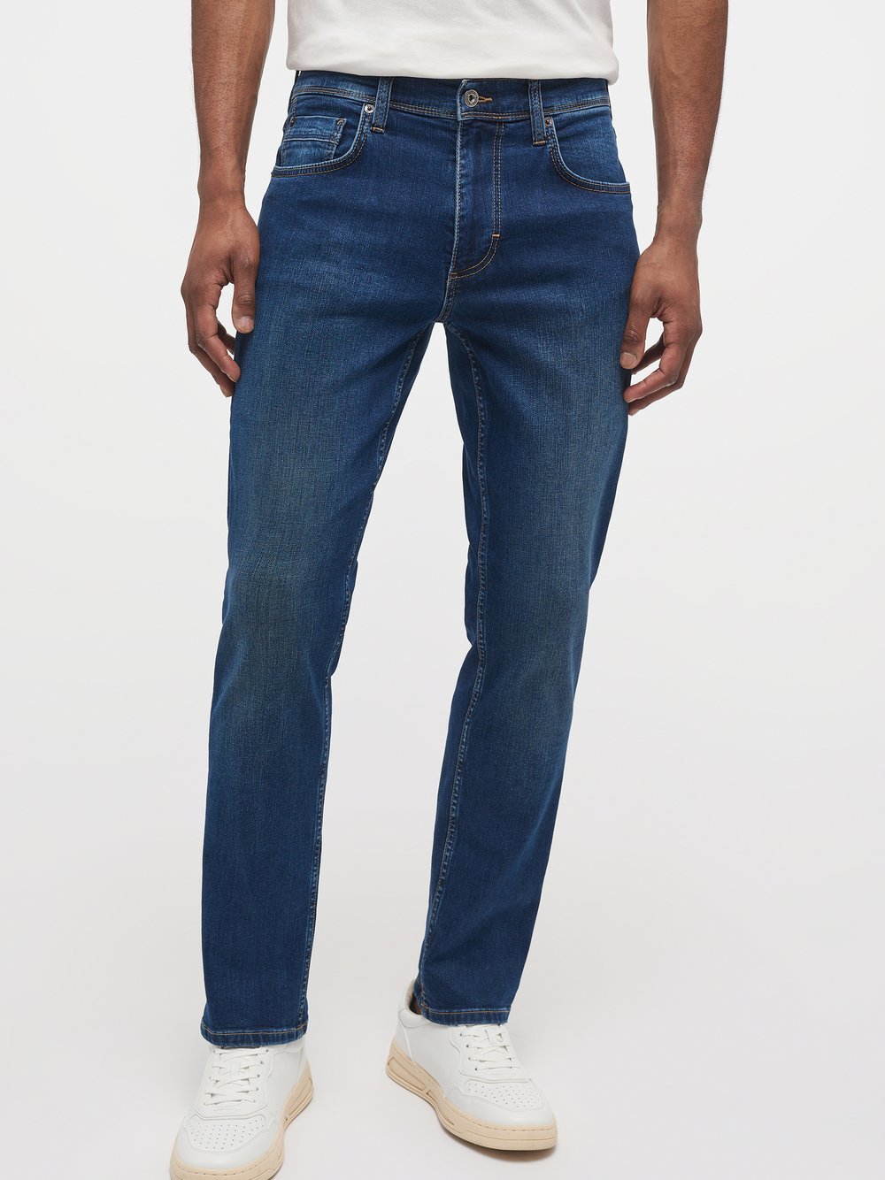 Mustang Jeans Herren Baumwolle blau, 50-32