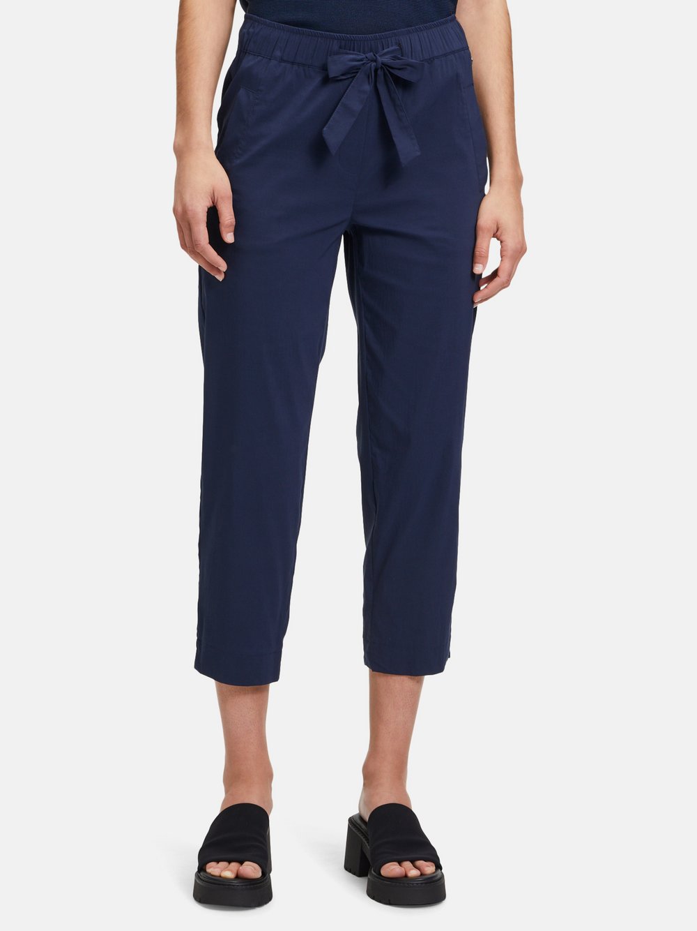 Betty & Co Casual-Hose Damen Baumwolle blau, 36