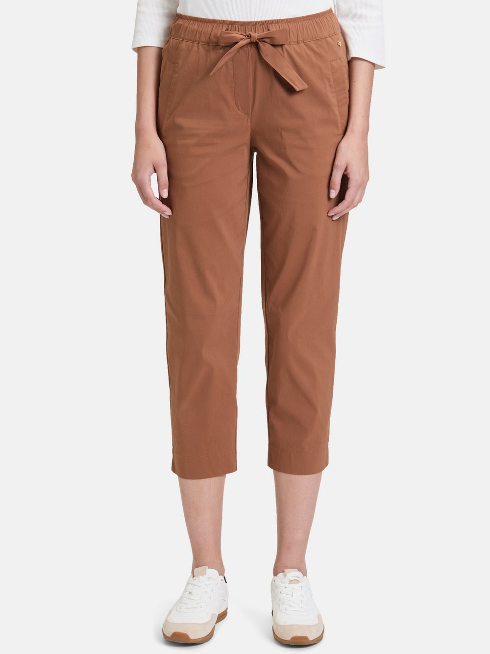 Betty & Co Casual-Hose Damen Baumwolle braun, 36