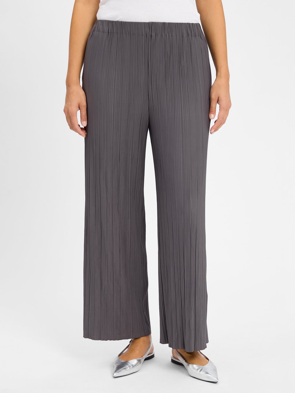 Samsøe Samsøe Plisseehose Damen grau, S