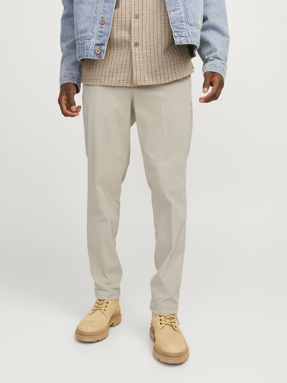 Thumbnail - Jack & Jones Cord-Chino Herren beige, 33-32