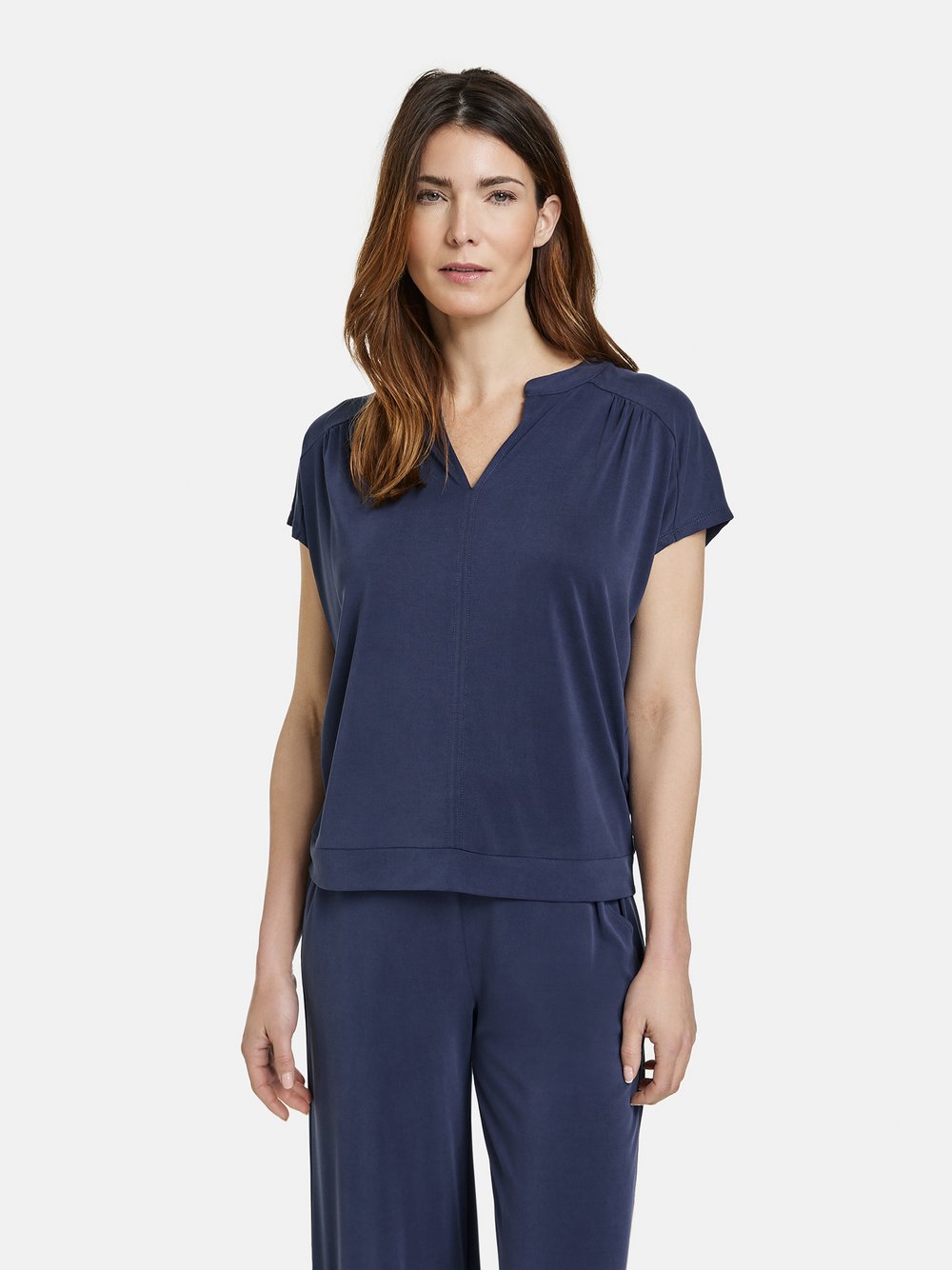 Gerry Weber Blusenshirt Damen Modal blau, 38