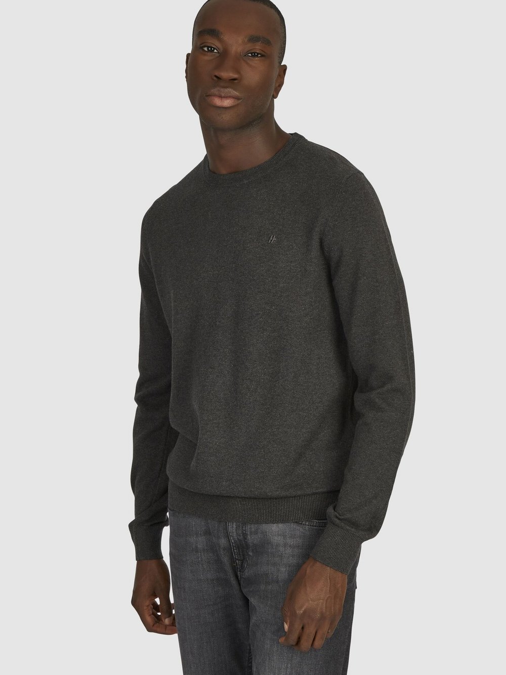 Daniel Hechter Pullover Herren Baumwolle grau, L