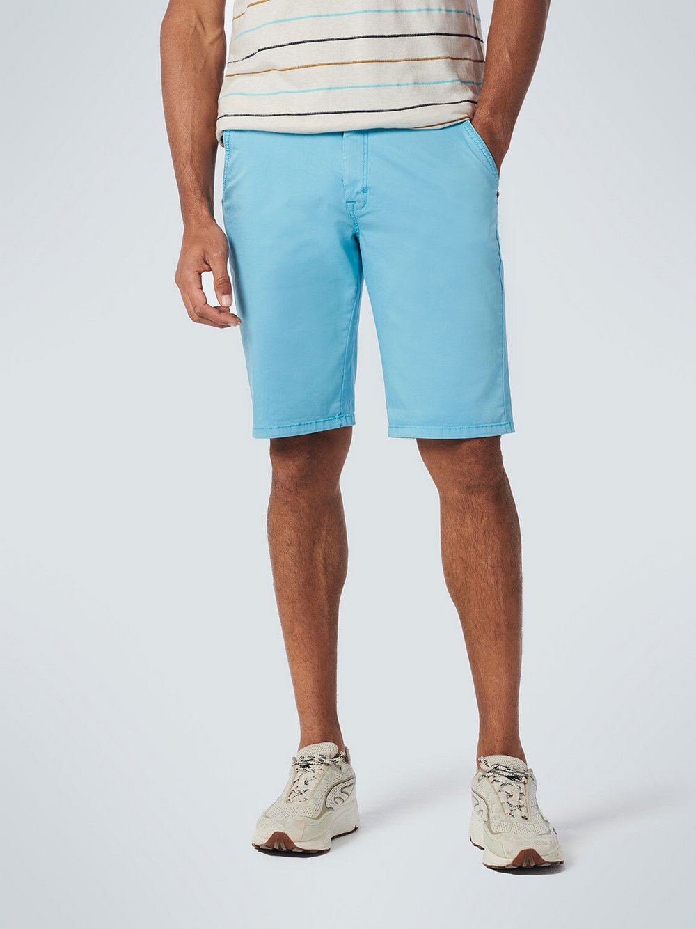 No Excess Chino shorts Herren Baumwolle blau, 29