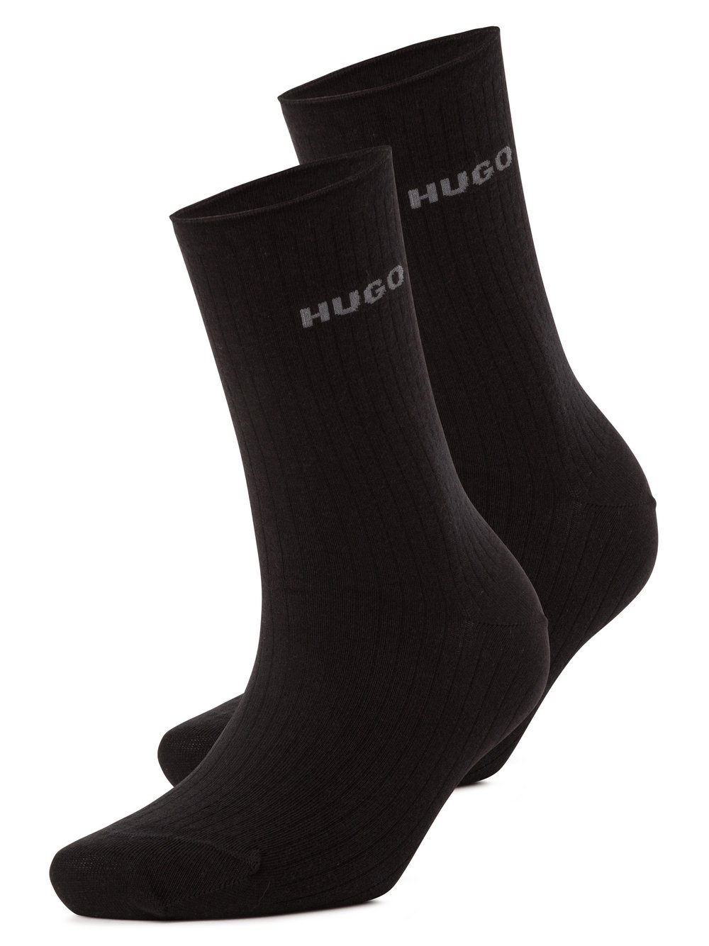 HUGO Socken Damen Baumwolle schwarz, 39-42