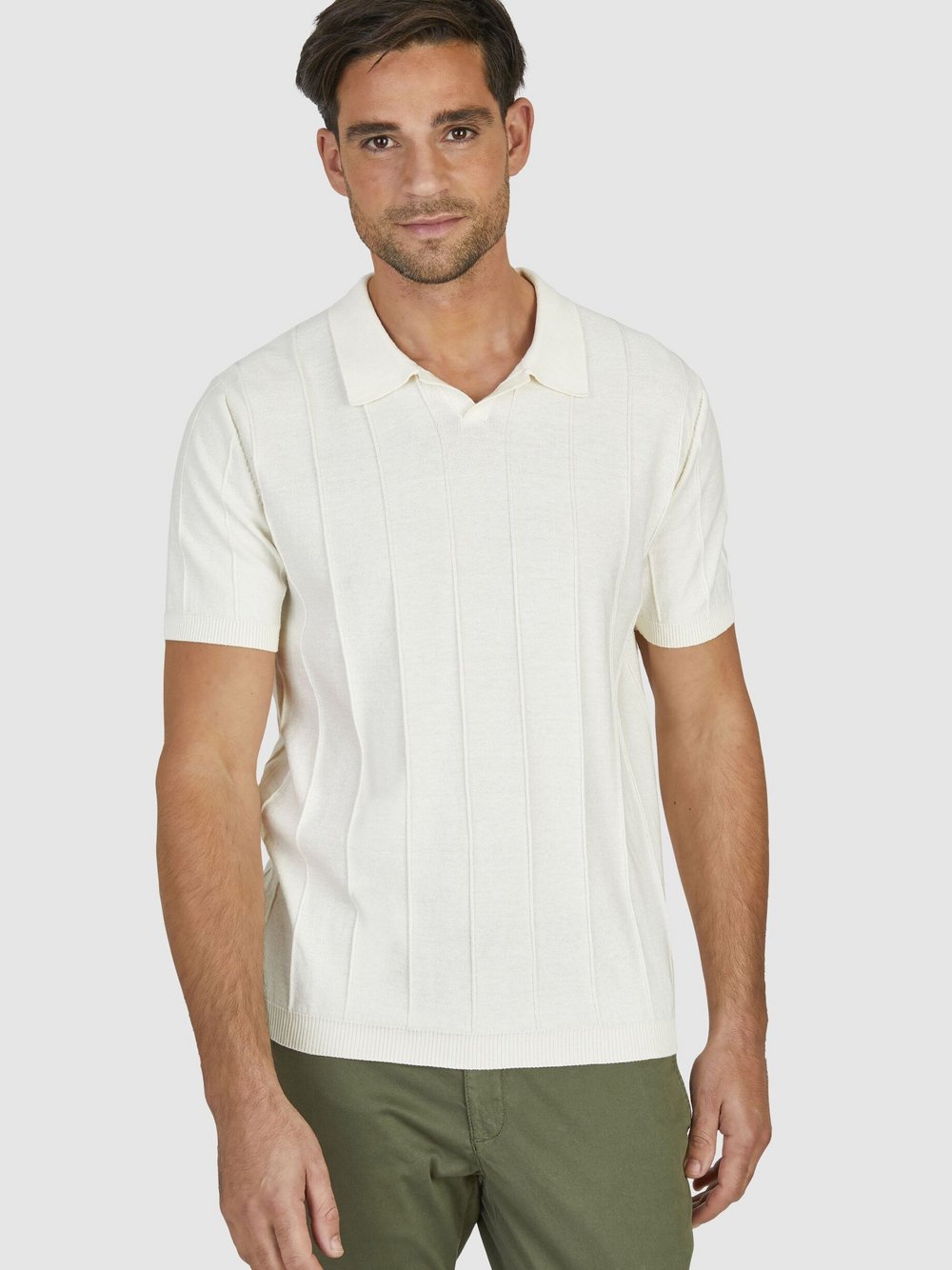 Thumbnail - Daniel Hechter Poloshirt Herren Baumwolle weiß, XXL