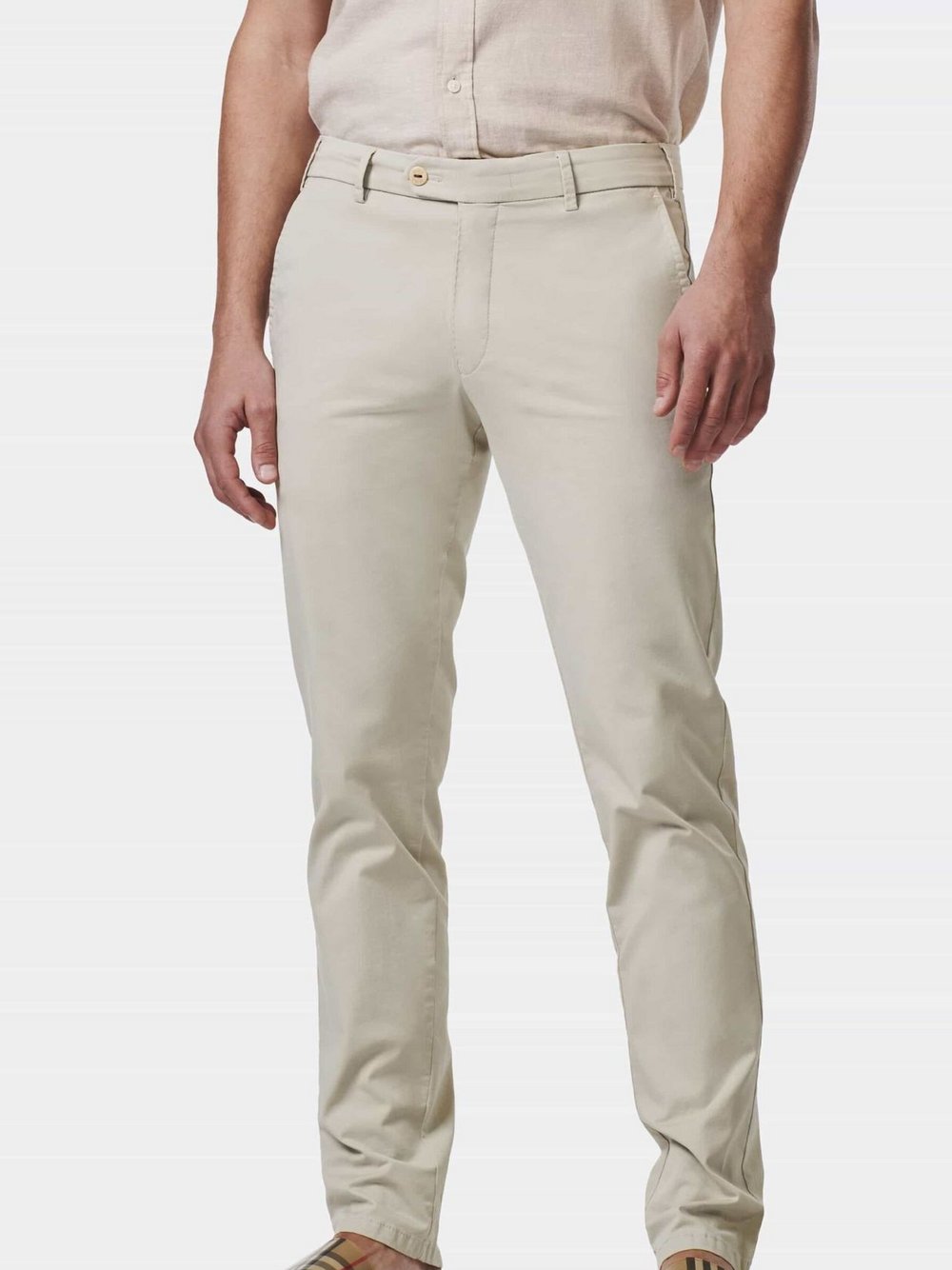 MMX Baumwollchino Herren Baumwolle beige, 31-32