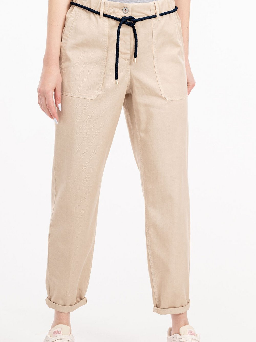 RECOVER pants Hose Damen Lyocell beige, 52