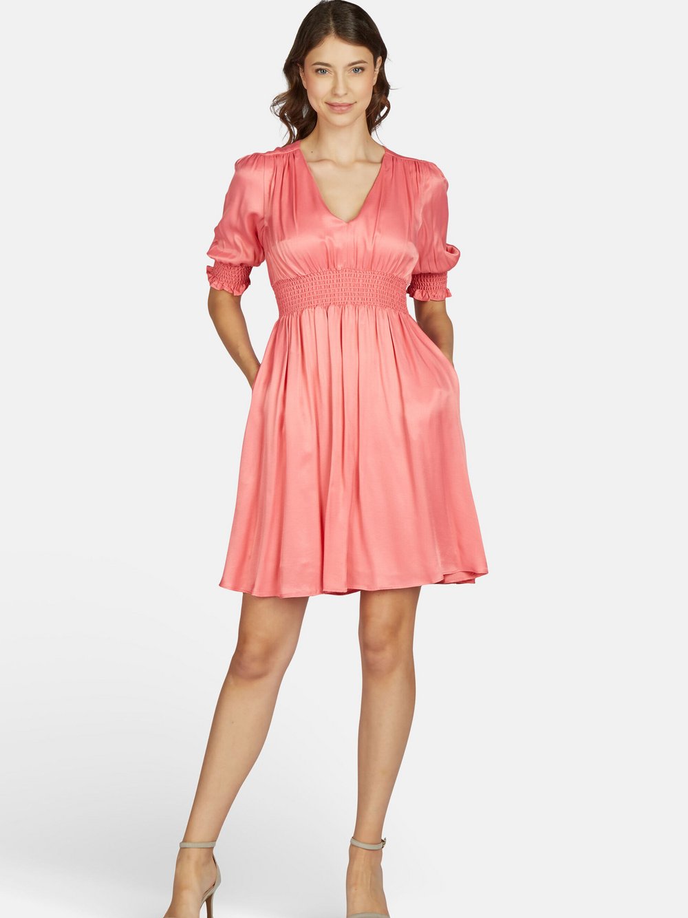 Kleo Cocktailkleid Damen Viskose pink, 38