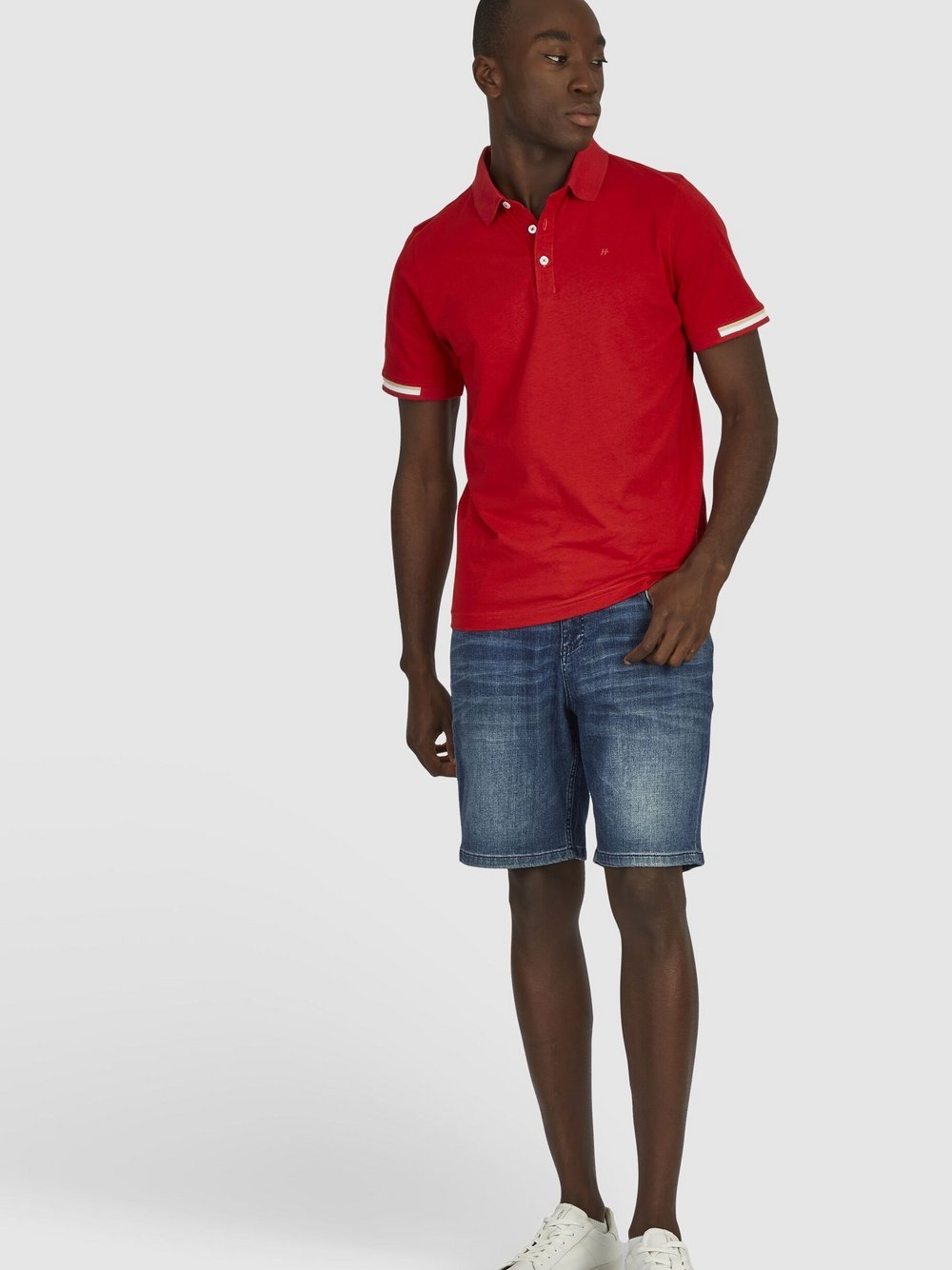 Thumbnail - Daniel Hechter Jeans Shorts Herren Baumwolle blau, 36
