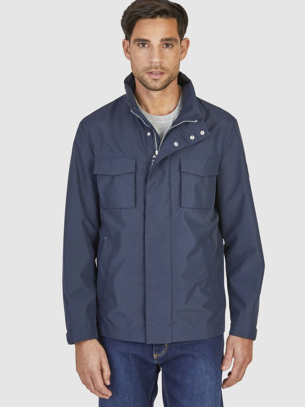 Daniel Hechter Regenjacke Herren blau, 52