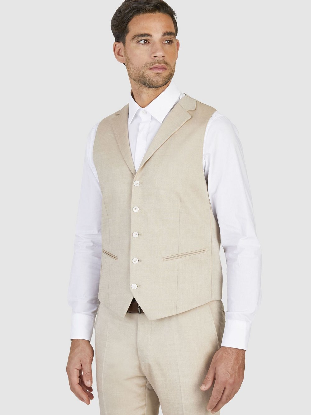 Daniel Hechter Anzugweste Herren beige, 56