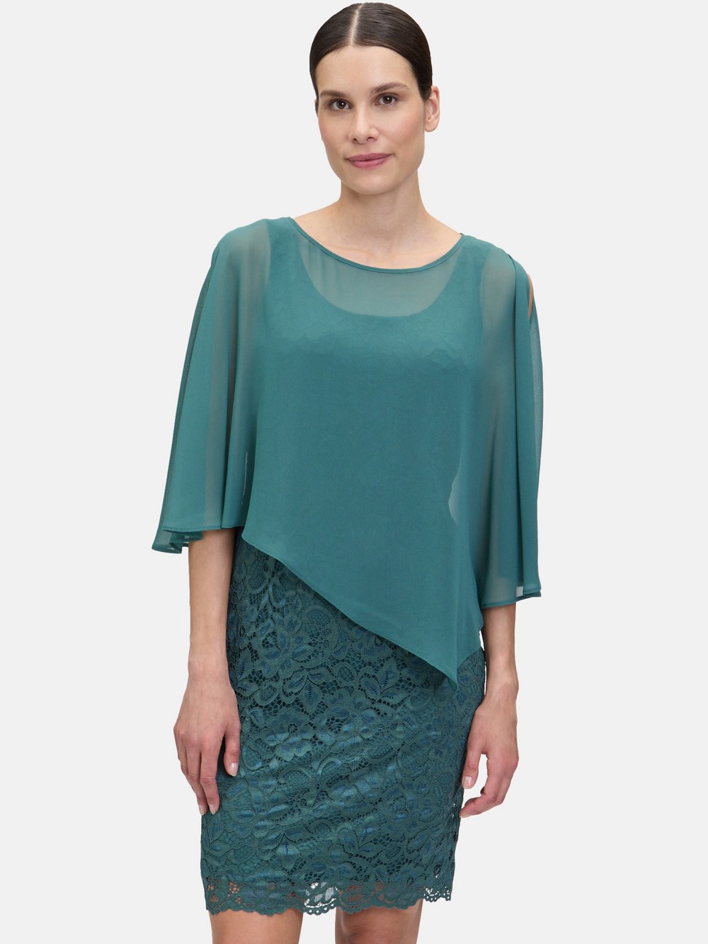 Vera Mont Cocktailkleid Damen Polyamid grün, 44