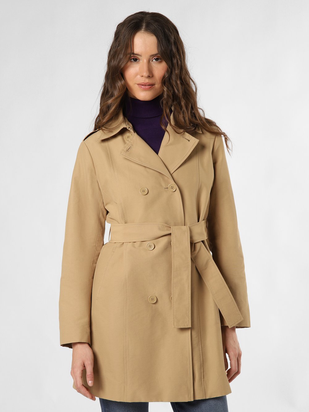 MAX&Co. Trenchcoat Damen Baumwolle beige, 38